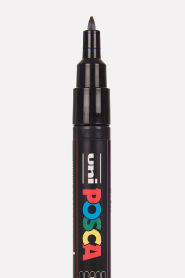 Uni POSCA PC1MR marqueur de peinture base à l'eau 0,7mm. Rose clair