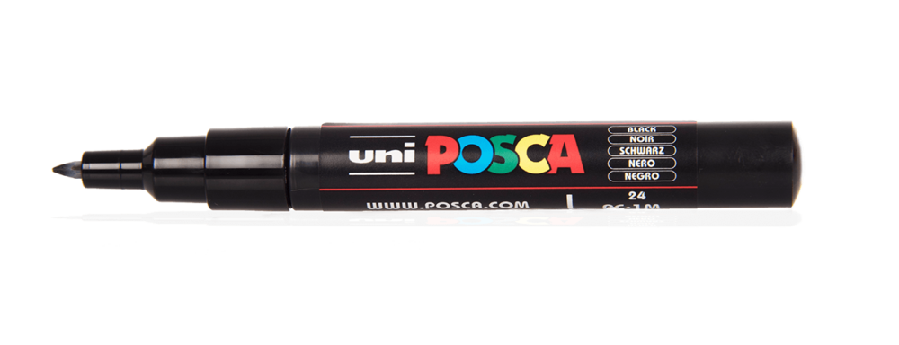 Uni Posca Fine Liner PC-1MR Orange
