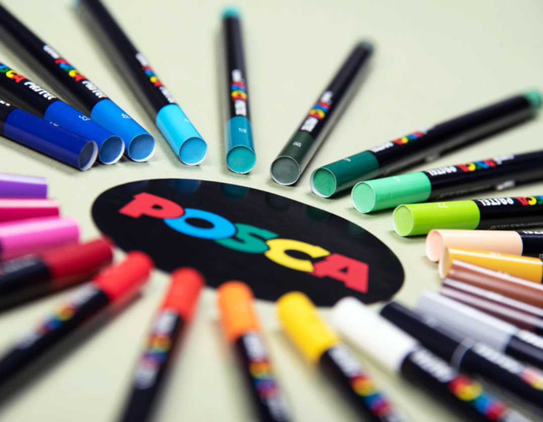 Uni Posca Paint Marker Pen, Advertising Art Supplies
